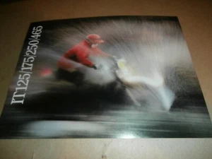 Original 1981 Yamaha IT125 IT175 IT250 IT465 Motorcycle Sales Brochure - Picture 1 of 6