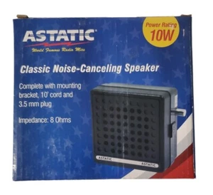 Altavoz clásico con cancelación de ruido Astatic nuevo en caja con soporte de montaje 302-VS6 - Imagen 1 de 6