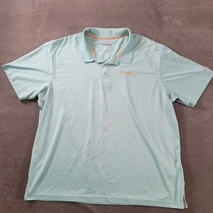 Camisa polo Columbia PFG Fishing Performance verde azulado para hombre talla XXL 2XL - Imagen 1 de 10