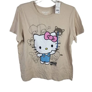 Sanrio Hello Kitty & Friends Women's Large Biege Tshirt - Picture 1 of 5