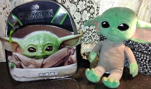 Mochila DE COLECCIÓN PELUCHE Star Wars Niño Bebé Yoda 16" Media Luna Baby Grogu MANDALORIAN - Imagen 1 de 7
