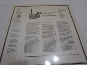 Share Because You Care: 60th Anniversary Celebration of Armenian Missionary LP - Picture 1 of 5