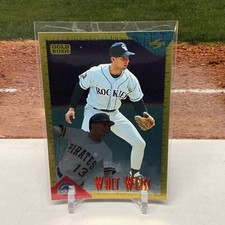 1994 Score Rookie & Traded Gold Rush Walt Weiss #RT16