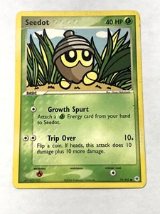 Pokemon card - Seedot #71 /101 Hidden Legends common (2004) - Picture 1 of 11