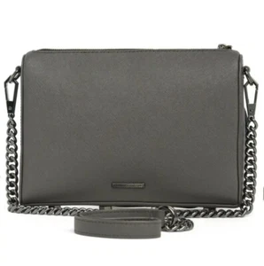 Rebecca Minkoff Avery Black Leather Crossbody Bag ‼️New‼️ - Picture 1 of 10