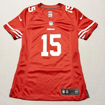 Camiseta Nike On Field San Francisco 49ers Michael Crabtree para mujer pequeña Foto 1 de 4
