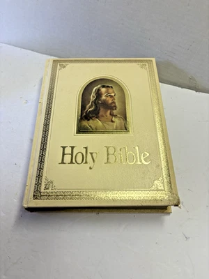 Holy Bible King James Version Red Letter Edition Regency 1978  Vintage Used - Image 1 of 4