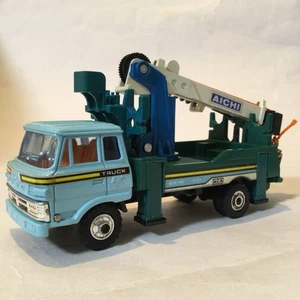 1:73 Shinsei Mini Power No.35 AichiSharyo Mitsubishi Fuso FK Crane Auger Vintage - Picture 1 of 8