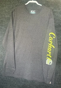 NEU Carhartt Langarm T-Shirt, XL Tall, Loose Fit, Heavyweight, Logo Sleeve - Bild 1 von 5