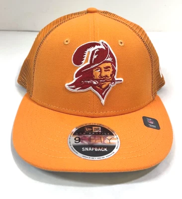 Tampa Bay Buccaneers NFL NE Retro Bajo Perfil Camionero Snapback Sombrero ~ Crema Foto 1 de 4