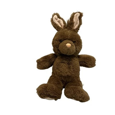 Peluche Build a Bear Retirado 2000 Y2K Chocolate Bunny Rabbit Usado en Excelente Condición Nariz Raspada Foto 1 de 4