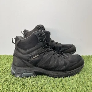 Hi Tec Hombres Raven Mid UK 8 EU 42 Impermeable Bota de Senderismo, Calzado Exterior Negro - Imagen 1 de 10