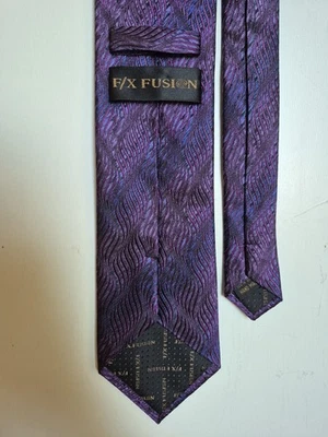 F/X FUSION, Corbata Hombre, 100% SEDA, HECHA A MANO EN China, RN 124205 Foto 1 de 4