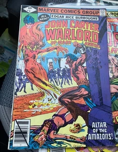 John Carter Warlord of Mars #3 1977 Marvel Comics Comic Book, Free Shipping - Picture 1 of 4