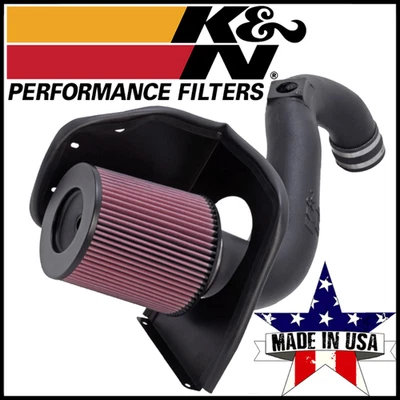 Sistema de admisión de aire frío K&N FIPK 2004-2005 Silverado Sierra 2500 HD/3500 6,6 L V8 Foto 1 de 2