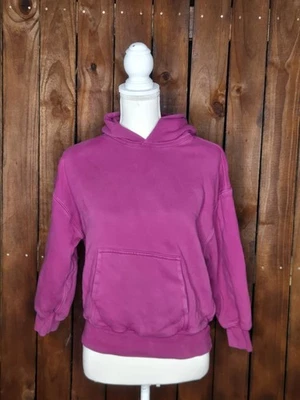 YZY Yeezy X Gap Peso Pesado Magenta Pullover Niñas Sudadera con Capucha Grande Foto 1 de 4