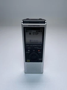 Olympus VN-722PC Digital Voice Recorder Dictation Machine Silver/Black TESTED - Picture 1 of 8