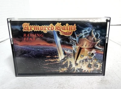 Armored Saint -Raising Fear, cassette tape original Chrysalis rec. Near Mint! - Image 1 of 4