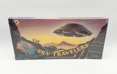 Family Pastimes SKY TRAVELERS Co-Operative Board Game 1989 Vintage Sealed New - Image 1 of 4