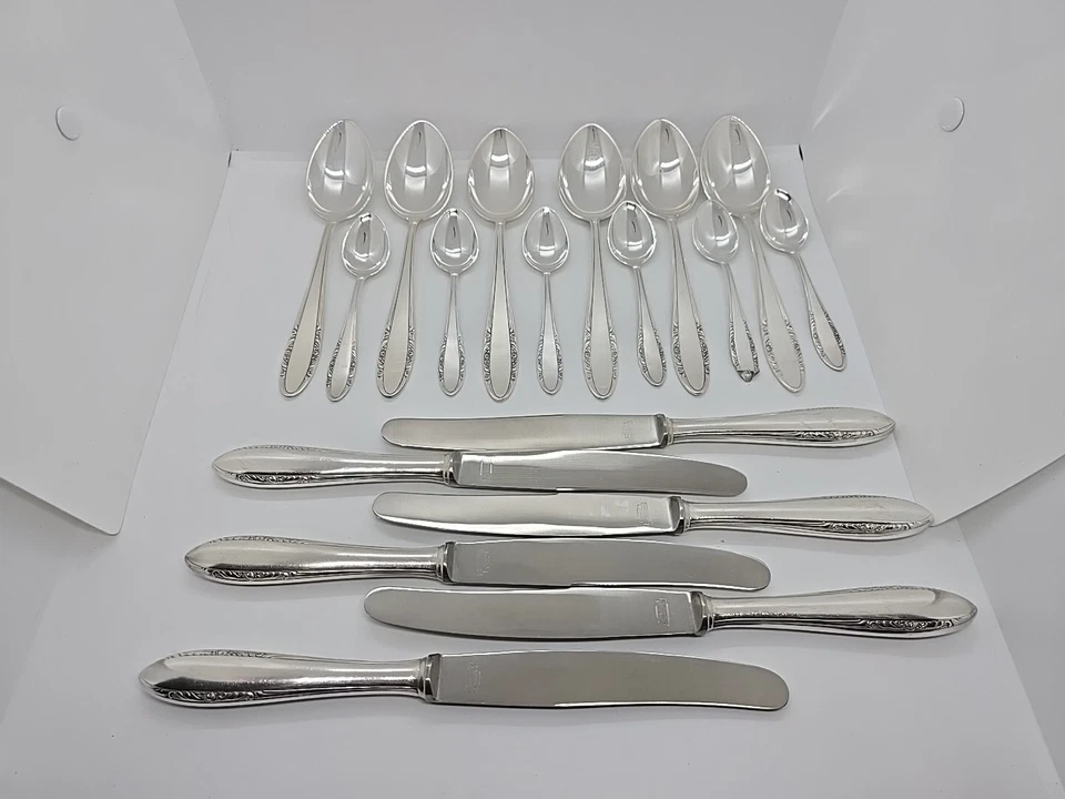 Juego de cubiertos chapados en plata alemana Homag 90 vintage 18 piezas vintage Foto 1 de 4