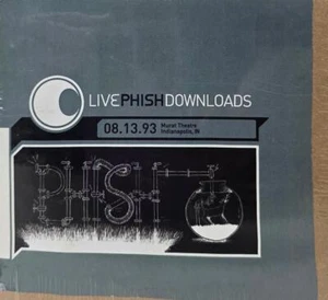 PHISH LIVE DOWNLOADS 8/13/93 MURAT THEATRE INDIANAPOLIS SEALED 3 CD MUSIC CD - Imagen 1 de 2
