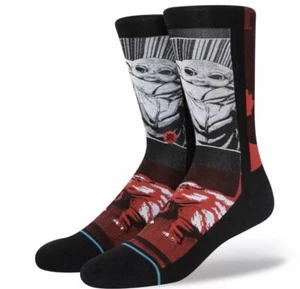 Stance Star Wars Manga Mudhorn Kids The Child Crew Height Socks Youth Large NWT - Picture 1 of 5