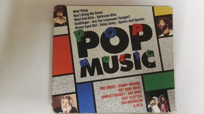 WOW!!!  POP MUSIC - 2 CD BOX - CD's, Schuber und Booklets vorhanden 32 TOP HITS - Bild 1 von 2
