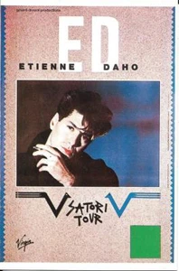 CARTE POSTALE ETIENNE DAHO "SATORI TOUR" TBE - Picture 1 of 1