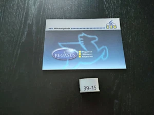 Cuaderno de mantenimiento de scooter Pegasus 125cc p. ej. SKY Corona NUEVO motor de inspección (39) - Imagen 1 de 4