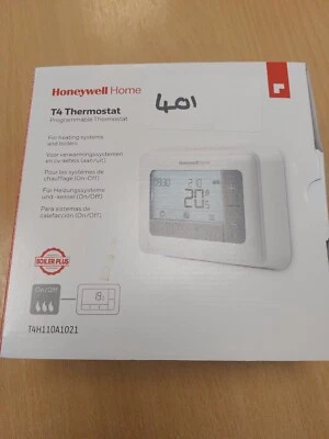 Honeywell Home T4 Wired Programmable Thermostat T4H110A1021  Brand New - Image 1 of 4