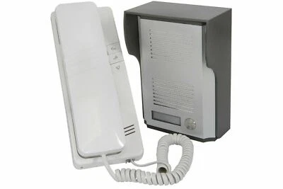 Outdoor Security Intercom Wired Door Entry Phone Receiver System- 100M Range! - Image 1 of 4