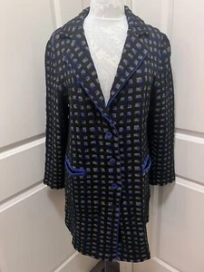 Anthropologie Aldo Martins karierter Pullover Mantel Damen US Größe M - Bild 1 von 6