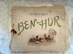 Vintage Ben Hur Souvenir Album Szenen des Stücks. Grobe Form. - Bild 1 von 10