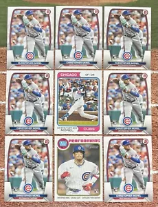 Christopher Morel Lot (9) 2023 Bowman Topps Heritage Rookie RC Chicago Cubs - Picture 1 of 1