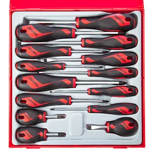 Teng Tools 14pc Screwdriver Set TTD914N PH PZ Flat - Tool Control - Picture 1 of 4