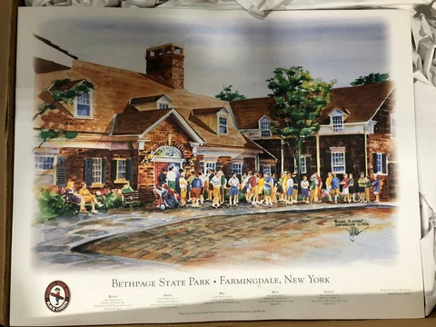 BRAND NEW BETHPAGE BLACK COMMEMORATIVE POSTER - 20" x 24" Cover