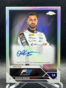 2023 Topps Chrome Formula 1 KUSH MAINI AUTO CAC-KMI - Picture 1 of 2
