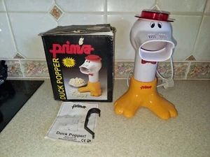 VINTAGE VERPACKT PRIMA ENTE POPPER / HEISSLUFT POPCORNMASCHINE VOLL FUNKTIONSFÄHIG - Bild 1 von 6