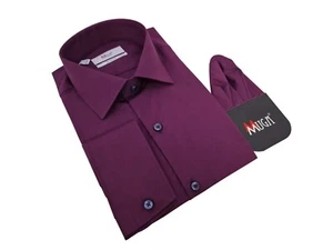 Herren Hemd Slim-fit lang Arm 47/48 Gr.3XL Violett - Bild 1 von 9