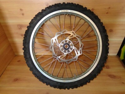 07 08 Llanta de cubo de rueda delantera Kawasaki KX250F KX450F KX250 KX 250F 450F 250 Excel Foto 1 de 4