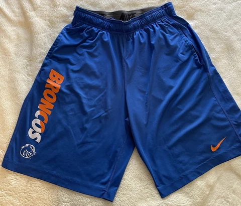 boise state nike mens shorts size small Cover