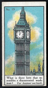 SINCLAIR (J) - PICTURE PUZZLES & RIDDLES SERIES - #13 THE CLOCK - Picture 1 of 2