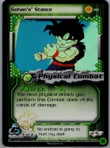1x DBZ CCG GOHAN'S STANCE 80 HOLO FOIL CELL SAGA DRAGON BALL Z LIMITED - Bild 1 von 1