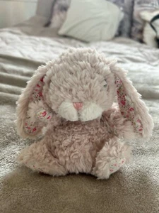 Jellycat Pink Pansy Floral Blossom Yummy Bunny - Retired Jellycat - very rare. - Picture 1 of 6