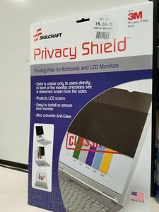Skilcraft Privacy LCD MONITOR Filter screen 15.6 widescreen - Picture 1 of 7