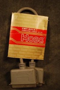 Hosa CMT-501.5 CMT501.5 Computer SCSI Cable 50 pin 1.5 Feet New Centronics - Picture 1 of 5