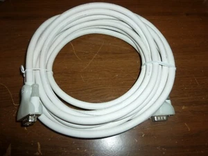 Monster 16ft Advanced Performance HeavyDuty VGA(Male) to VGA(Male) Cable(White) - Picture 1 of 2