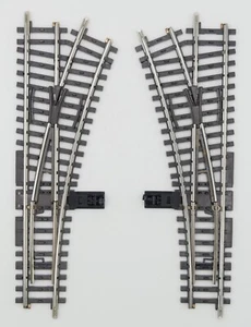 Märklin 2264 - 1 Paar K-Gleis Weiche gerade links+rechts - für handbetrieb - H0 - Bild 1 von 2
