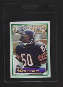 1983 Topps Football Mike Singletary RC Rookie Card #38 NM A