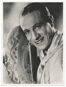 U010 Photographie vintage Originale Tino Rossi Chanteur portrait - Picture 1 of 1